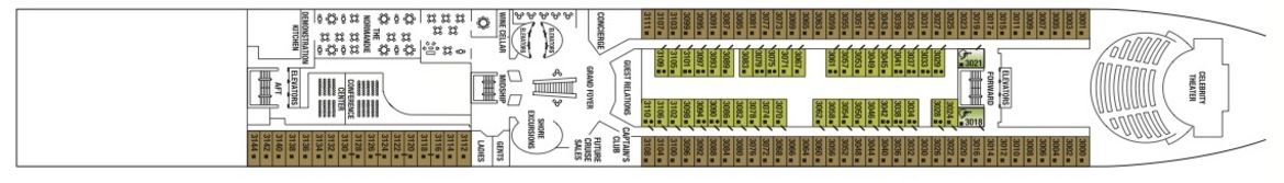 celebrity cruises celebrity summit deck plans 2014 deck 3.jpg